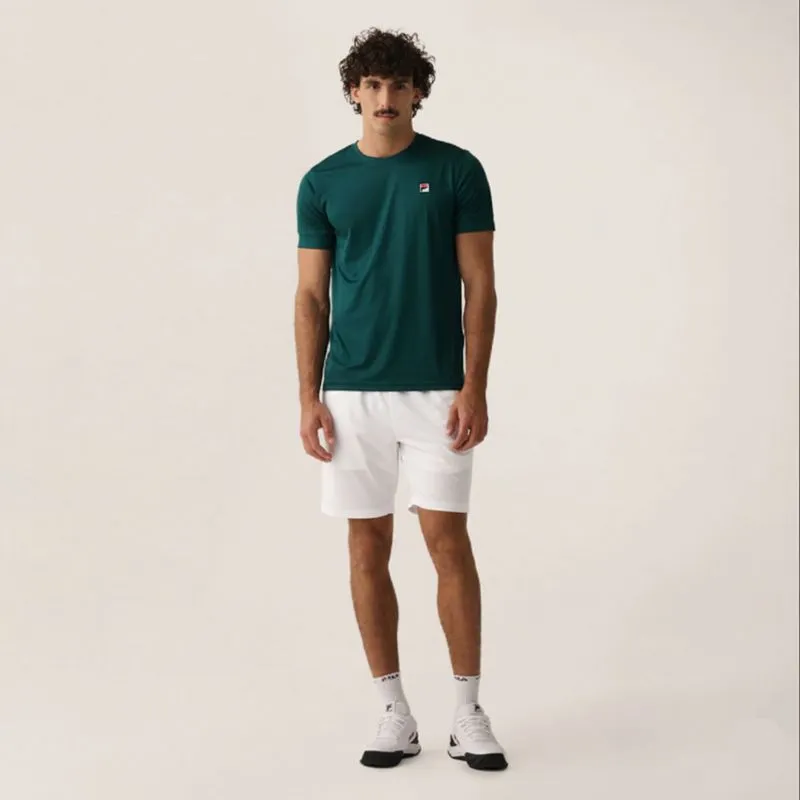 BERMUDA MASCULINA FILA MATCH - 8 - BLANCO/MARINO - S