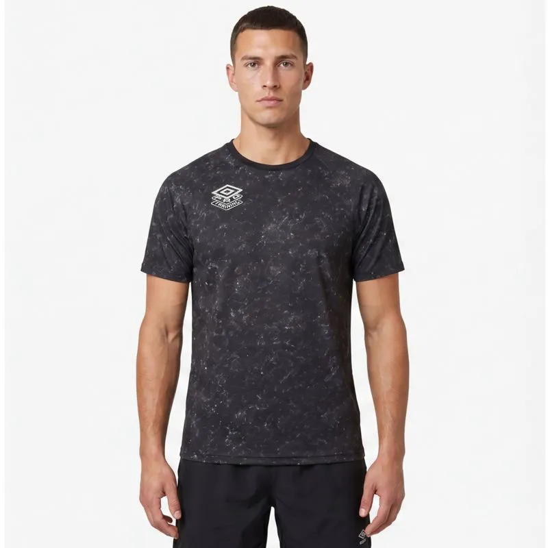 CAMISETA MASCULINO UMBRO PRO TRAINING GRAPHIC JERS - NEGRO CAMO - XXL