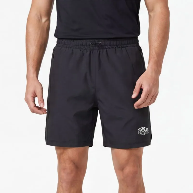 SHORTS MASCULINO UMBRO PRO TRAINING WOVEN SHORT - NEGRO - S