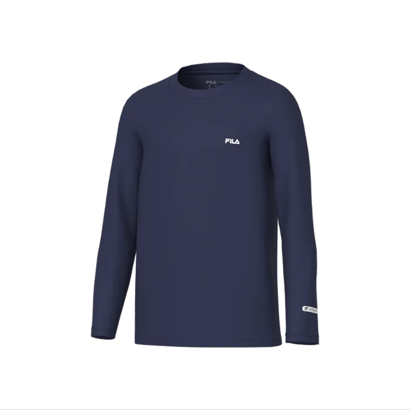 Camiseta Manga Longa Fila Basic Fps50+ Juvenil 12
