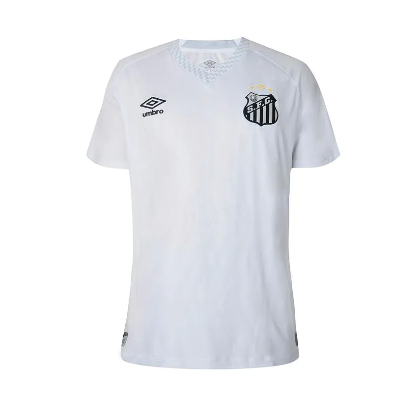 Camisa Masculina Umbro Santos Of.1 2025 (Torcedor) Nº 10 C/Nome 4GG