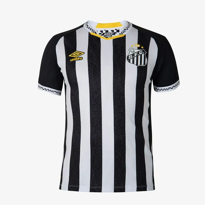 Camisa Masculina Umbro Santos Of.2 2025 (Jogador) Nº10 C/Nome GG