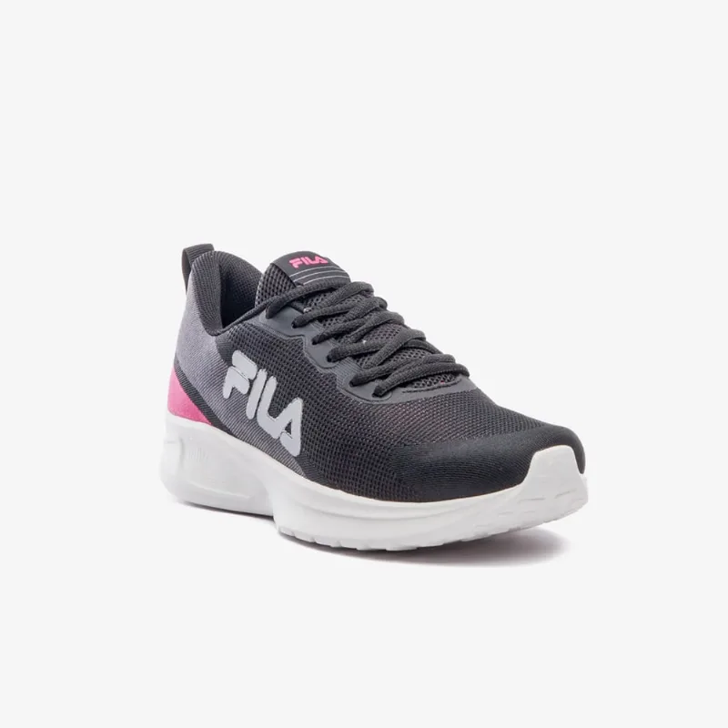 Tênis Esportivo Feminino Fila Vector Preto/Rosa 1342566 35 / Preto