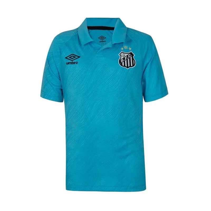 Camiseta Juvenil Umbro Santos Ed. Esp. 25 N10 U37S03972-313 14 / Azul-Preto