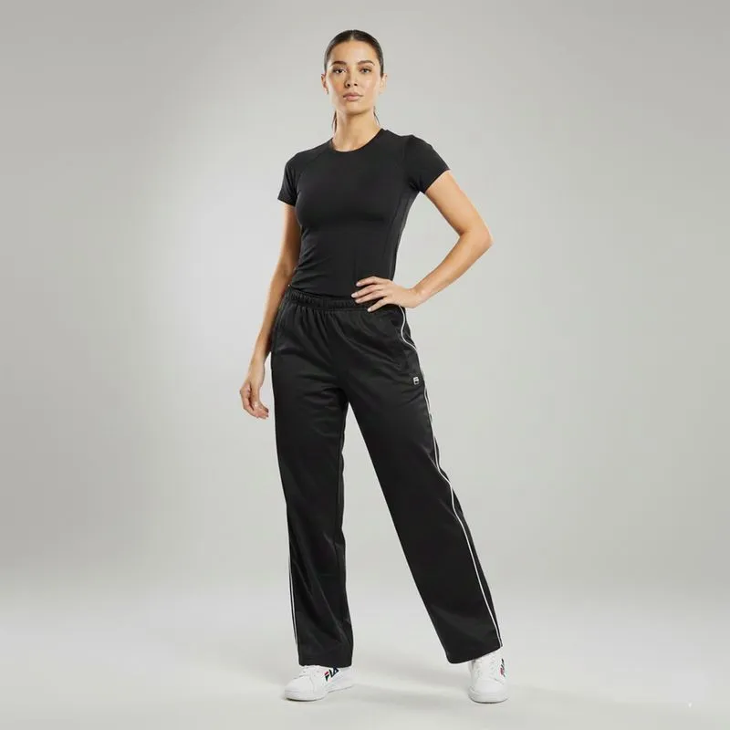 PANTALON FEMENINO FILA WIDE CLASSIC GT - NEGRO - L