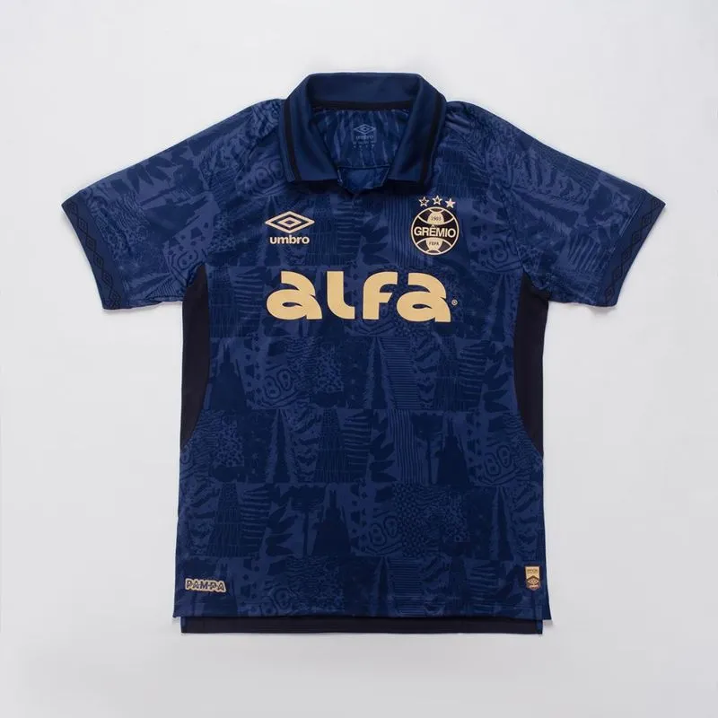 Camisa Masculina Umbro Grêmio Of.3 2025 (Jogador S/N)