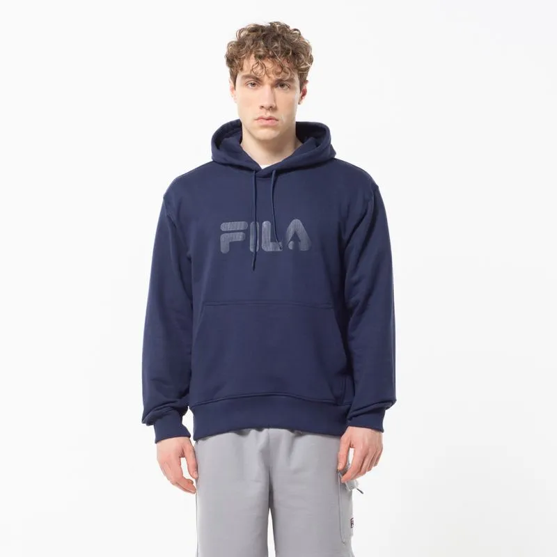 BUZO CANGURO HOMBRE FILA COMFORT LETTER III BUZO CANGURO MASCULINO FILA COMFORT LETTER III - MARINO/MARINO - XL