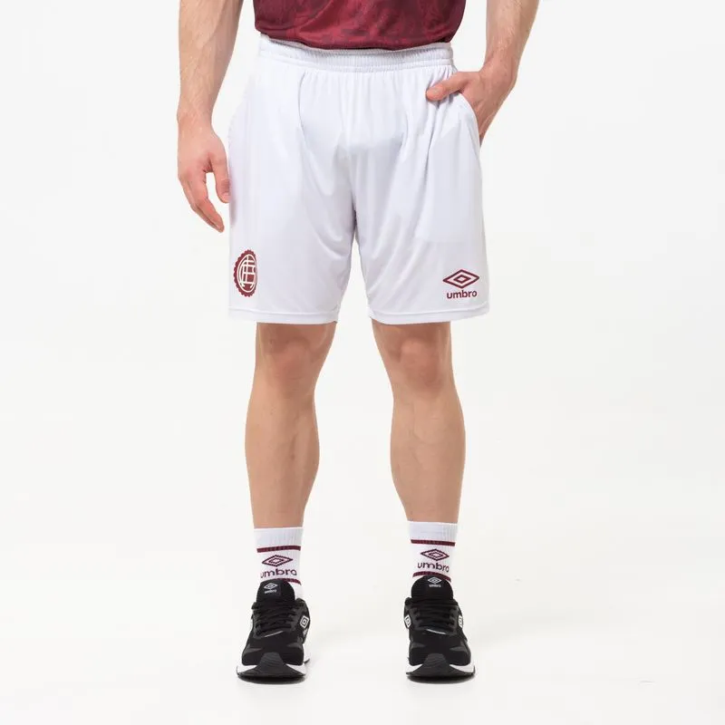 SHORT MASCULINO UMBRO CLUB ATLÉTICO LANÚS ENTRENAMIENTO 2026 - BLANCO - S