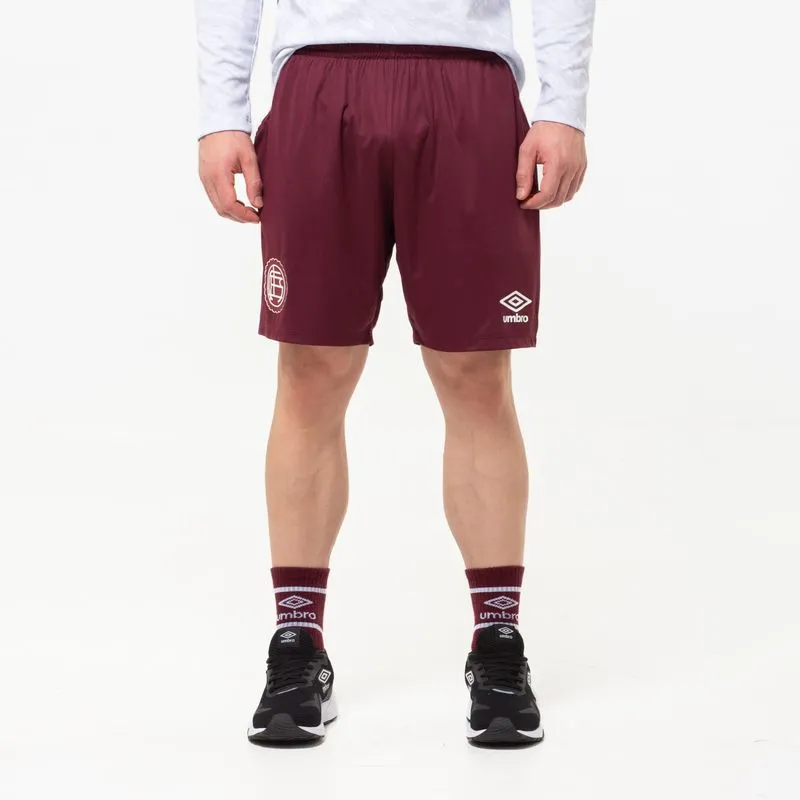 SHORT MASCULINO UMBRO CLUB ATLÉTICO LANÚS ENTRENAMIENTO 2026 - BORDE - M