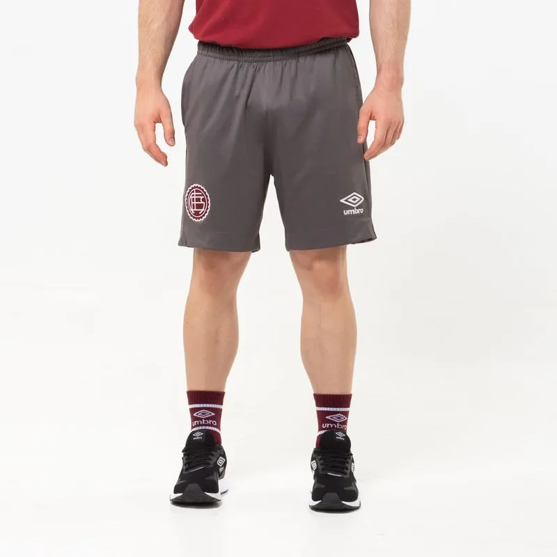 BERMUDA MASCULINA UMBRO CLUB ATLETICO LANUS SALIDA 2026 - GRAFITO - S