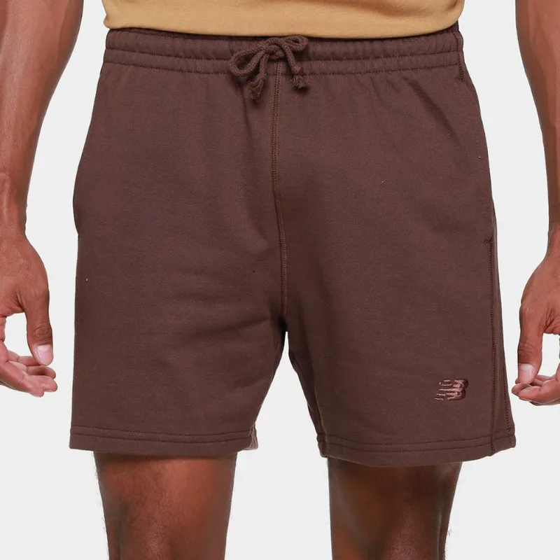Shorts New Balance Athletics Masculino - Masculino - Marrom