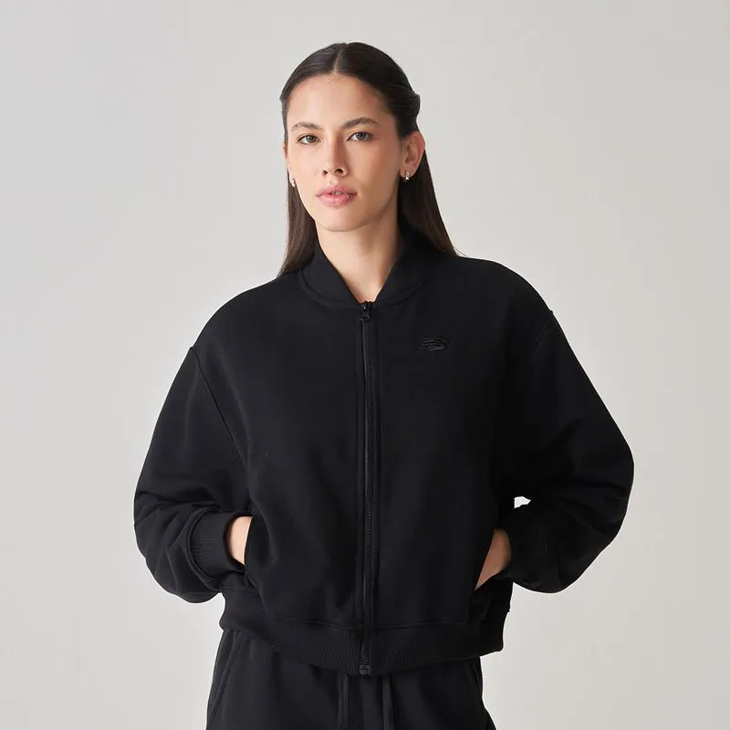 Jaqueta French Terry Bomber Feminina M