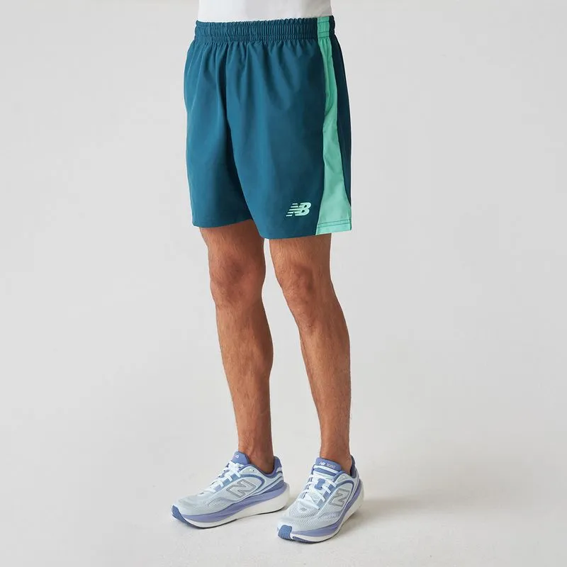 Bermuda Athletics Stretch Woven Graphic 7" Masculina GG