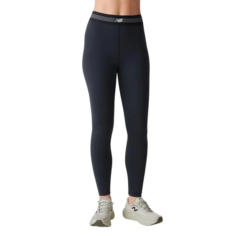 Calça New Balance Legging Ac 25 Feminina WB6160E1B-BK P / PRETO-BRANCO