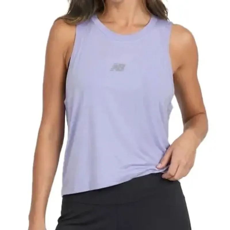 Regata New Balance Feminina Lilás Esportivo P