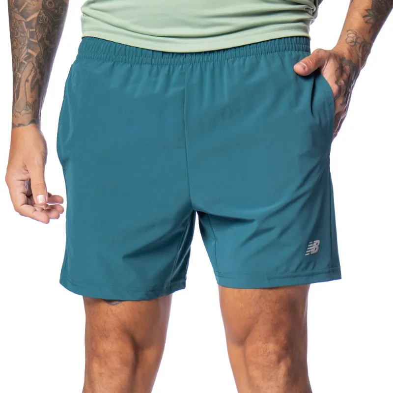 Short Masculino New Balance Sport Essentials 5 Verde - P