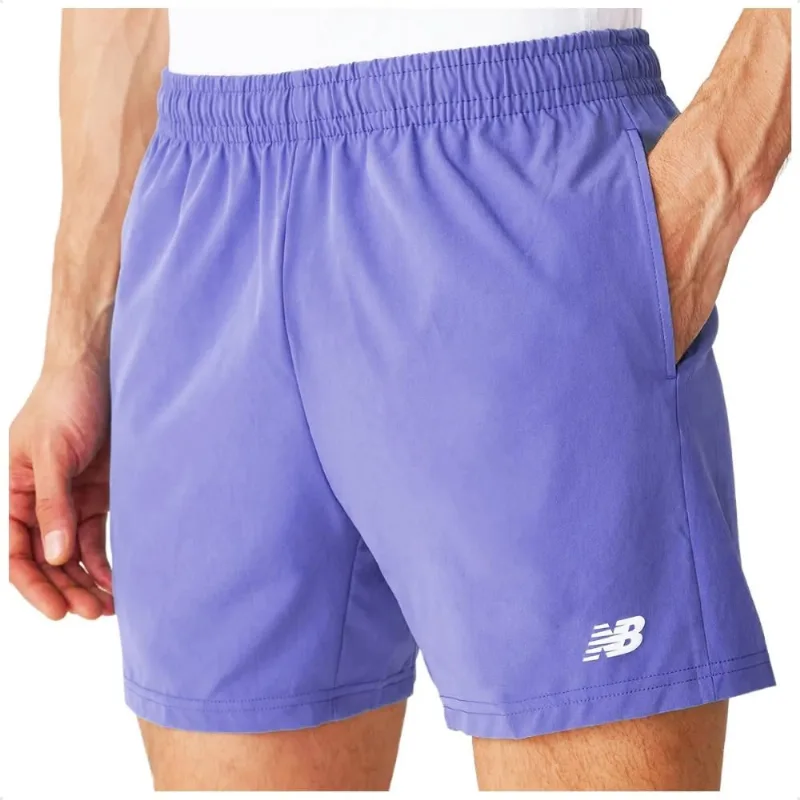 Shorts New Balance Sport Essentials 5 Masculino M / Roxo