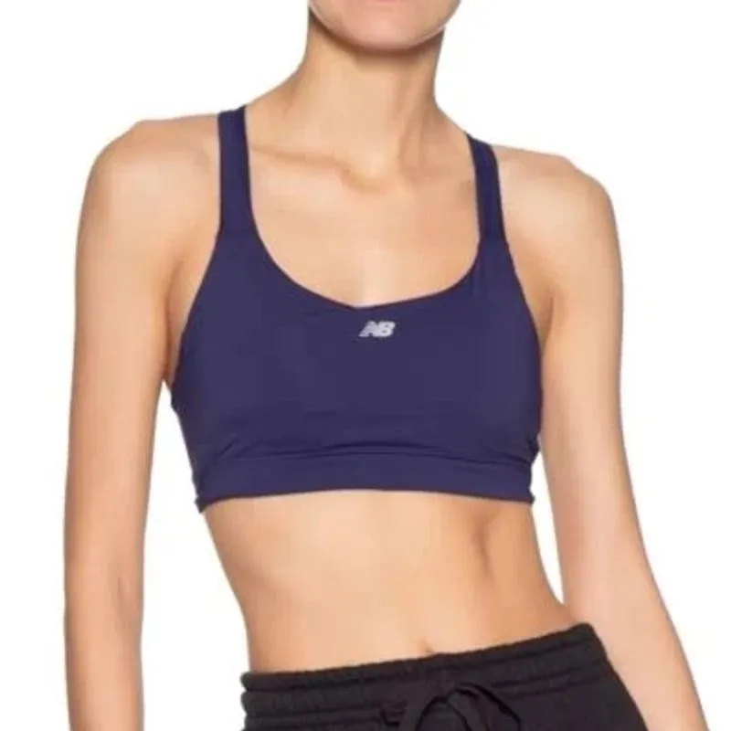 Top Running New Balance Essentials Feminino Roxo Escuro Esportivo G