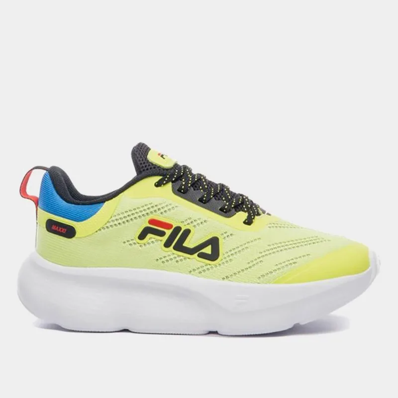 Tênis Infantil Fila Maxxi - Unissex - Verde+Preto