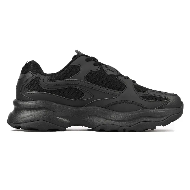 ZAPATILLA FILA WAVY BLOCK MS MASCULINO - NEGRO/NEGRO/NEGRO - 42