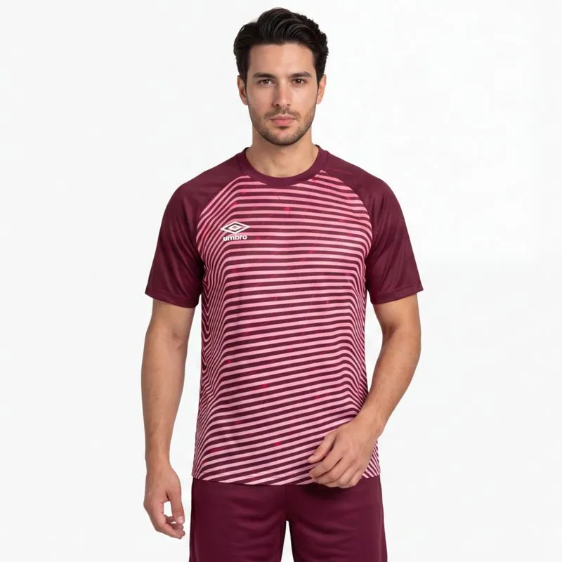 CAMISETA UNISEX UMBRO PRO5 - BORDO - S