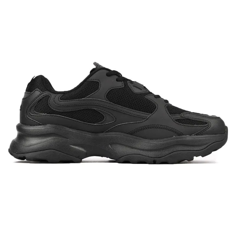 ZAPATILLA FILA WAVY BLOCK MS FEMENINO - NEGRO/NEGRO/NEGRO - 37