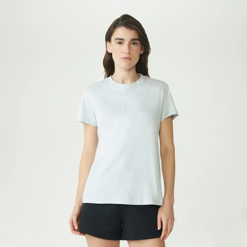 Camiseta Fila Regular Basic Outline Feminina GG