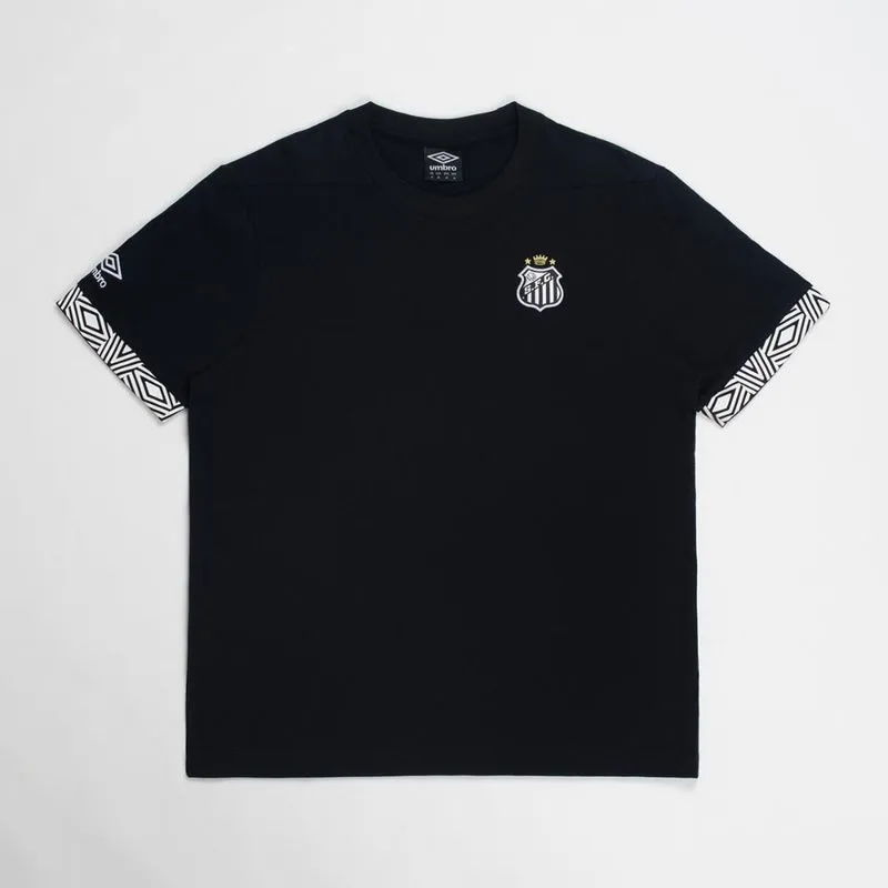 Camiseta Masculina Umbro Santos Concentração 2026 P