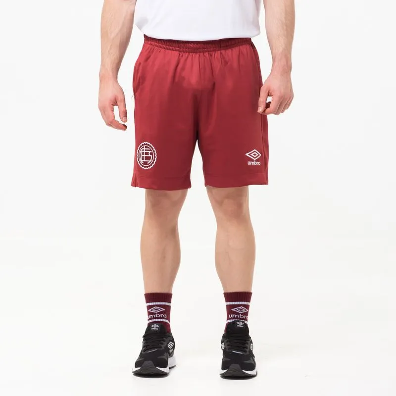 BERMUDA MASCULINA UMBRO CLUB ATLETICO LANUS SALIDA 2026 - BORDE - XS