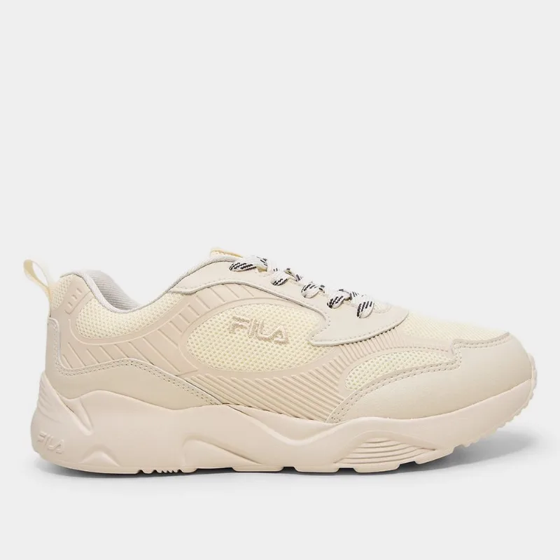 Tênis Fila Axion Feminino - Feminino - Bege