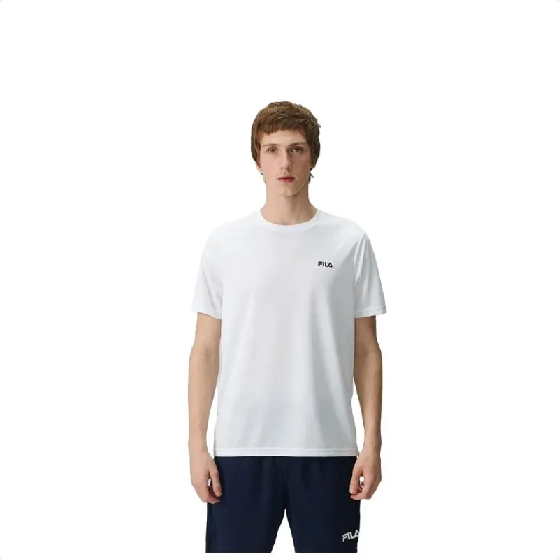 Camiseta Fila Myler Masculina G / Branco / Preto