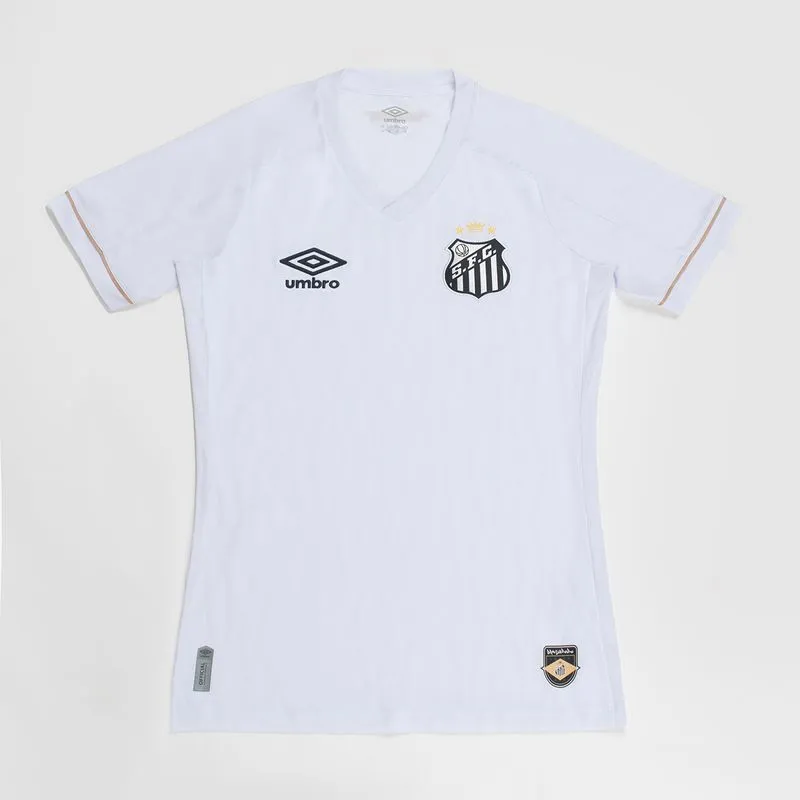 Camisa Feminina Umbro Santos Home 2026 Torcedora P