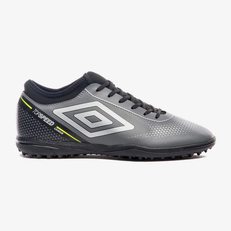 BOTIN SINTETICO UMBRO TOP SPEED LEAGUE - GRAFITO/NEGRO/BLANCO - 43