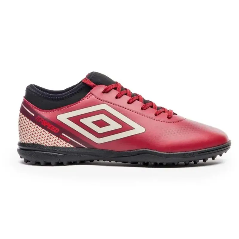 Chuteira Society Masculina Umbro Top Speed League Vermelha 42