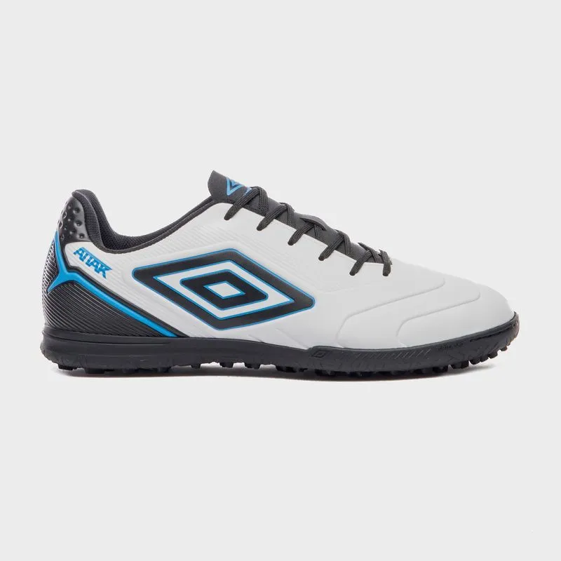 BOTIN SINTETICO UMBRO ATTAK III - BLANCO/NEGRO/CLOISONNE - 39