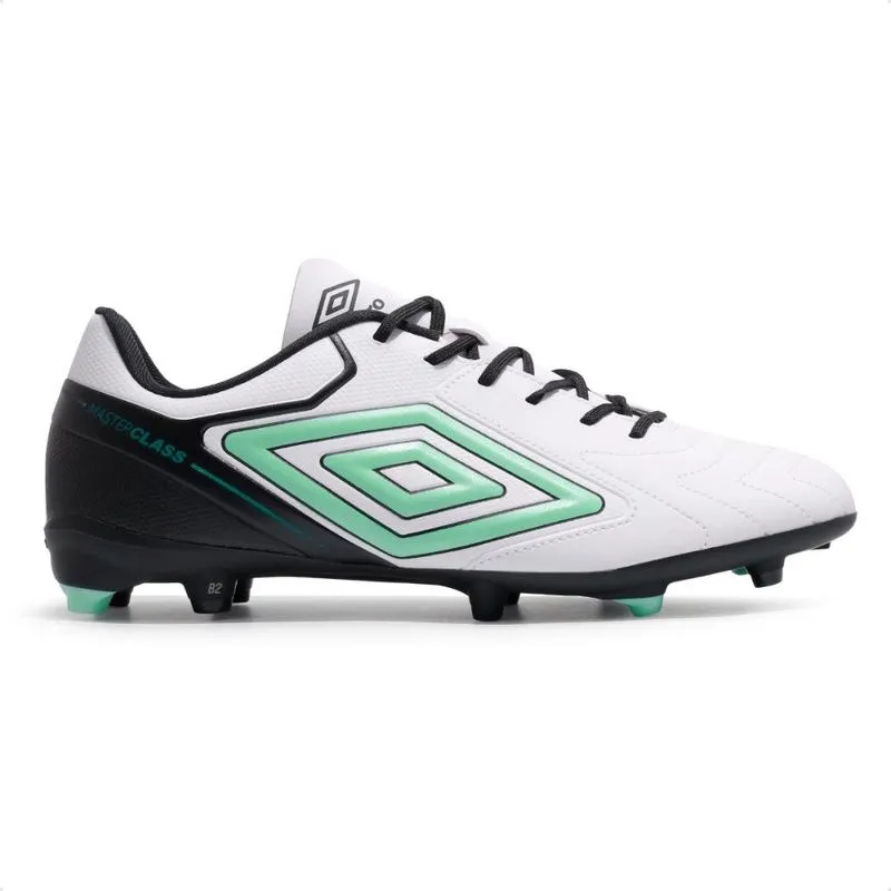 Chuteira Campo Umbro Master Class Club Masculina 37 / branca