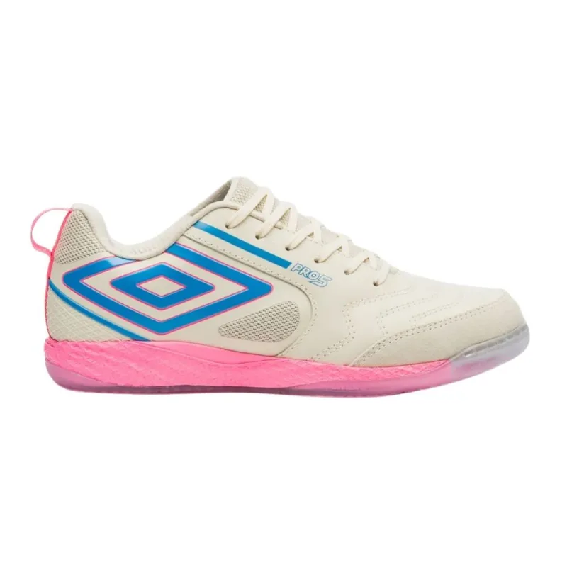 Chuteira Futsal Umbro Pro 5 Bump Indoor Salão 37 / branco