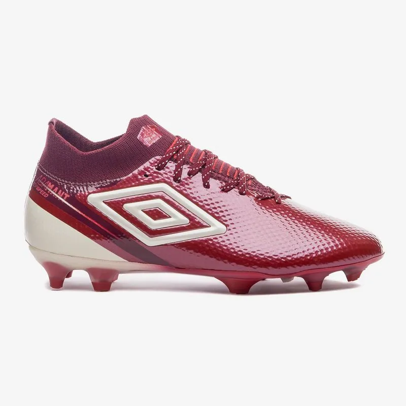 BOTIN CAMPO UMBRO ADAMANT TOP SPEED PRO - SCOOTER/WHITE ASPARAGUS/VINHO - 40