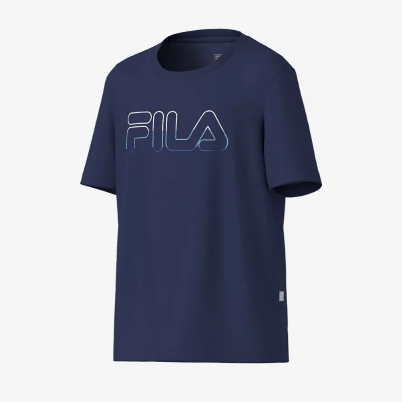 Camiseta Fila Regular Sports Light Letter Juvenil 8