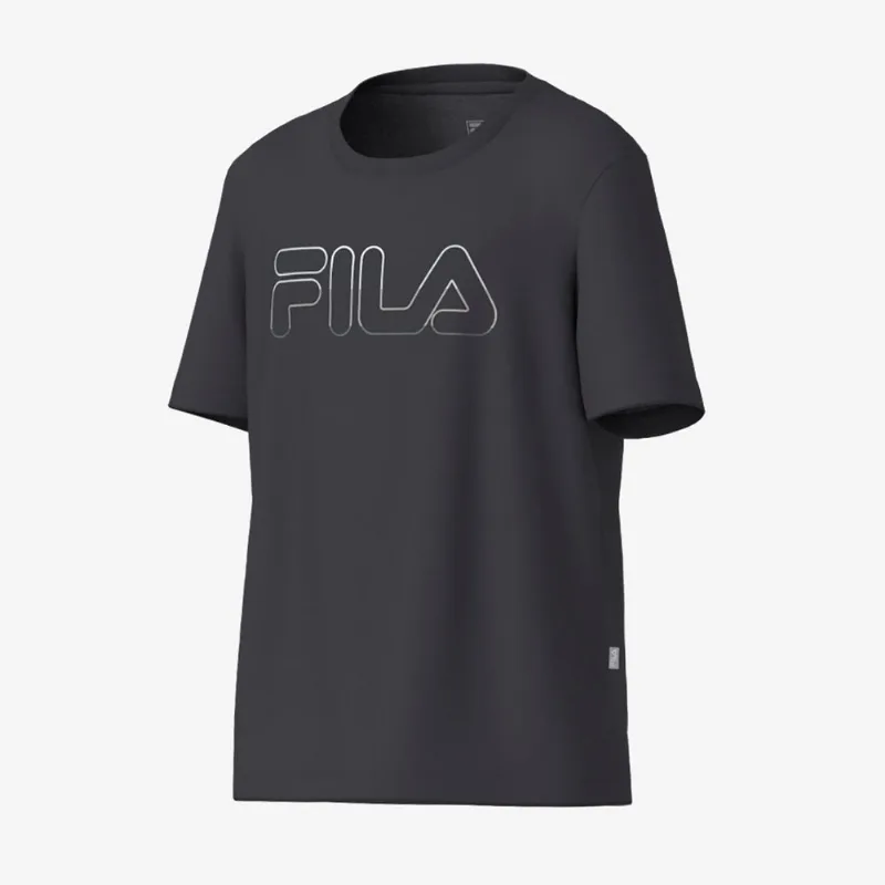 Camiseta Fila Regular Sports Light Letter Juvenil 12