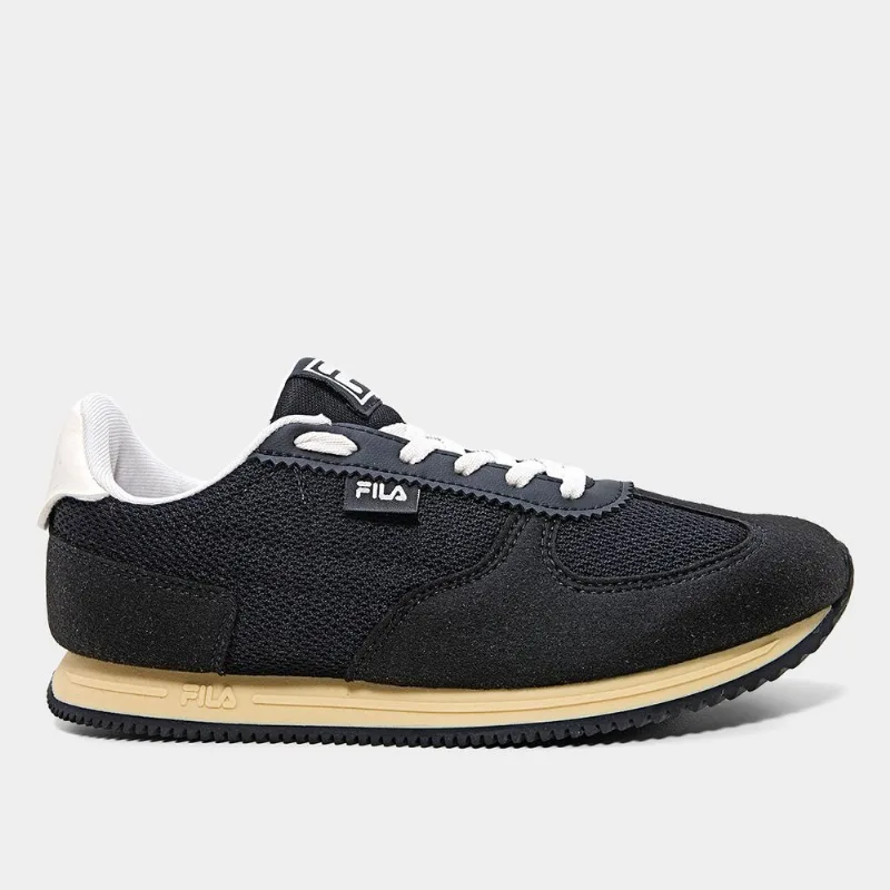 Tênis Fila F-Retro 2 Feminino - Feminino - Preto+Bege