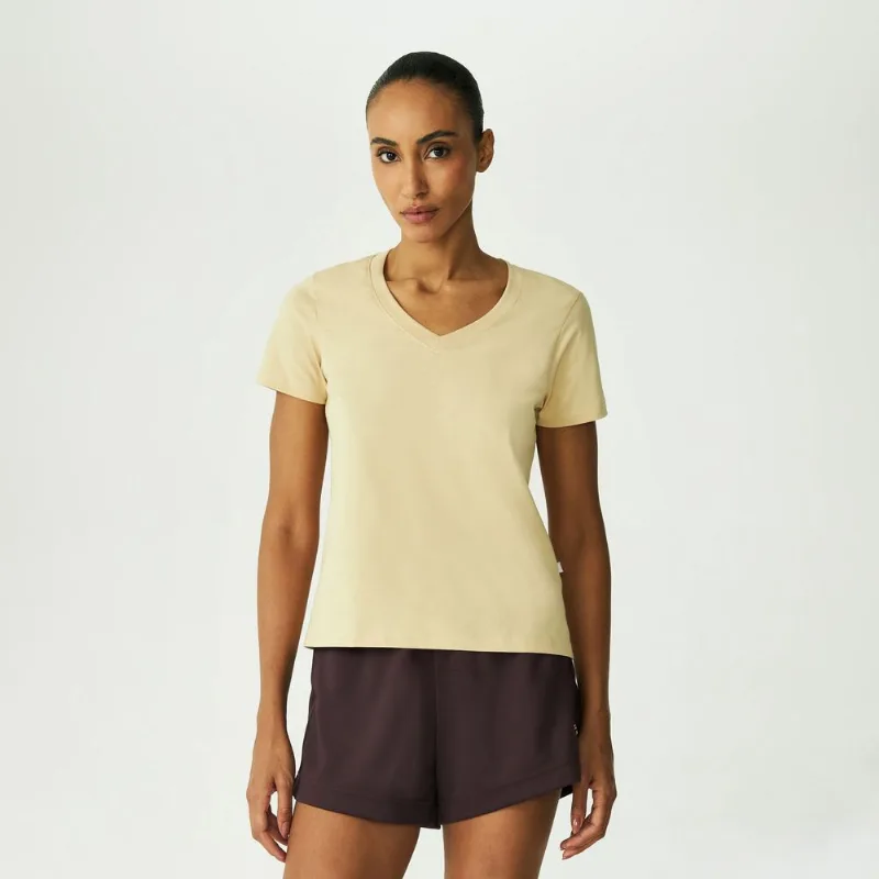 Camiseta Fila Regular V Basic Classic Feminina GG