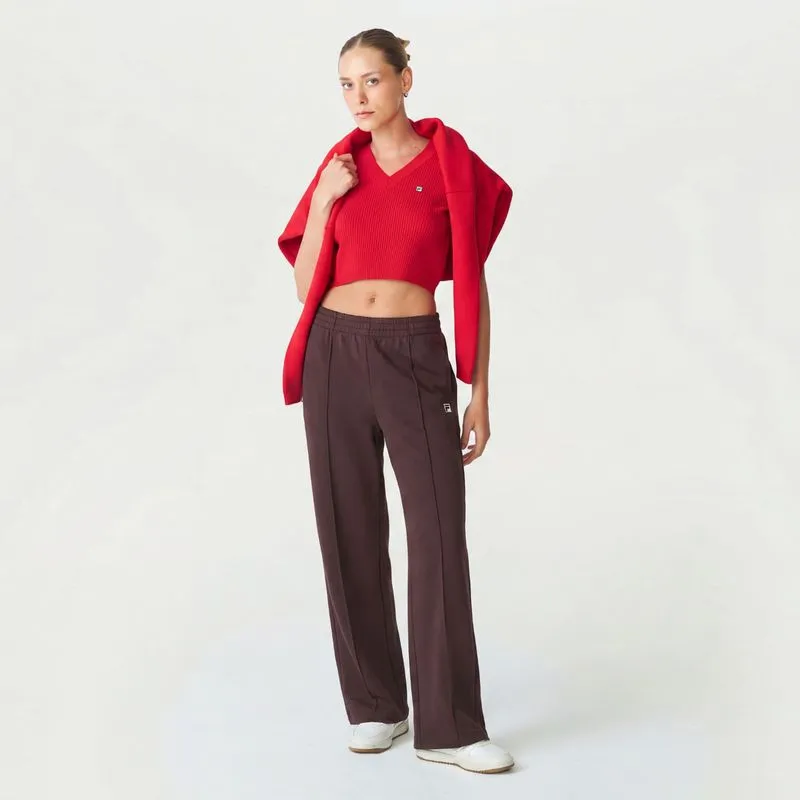 PANTALON FEMENINA FILA RETA F-BOX - CHOCOLATE - S