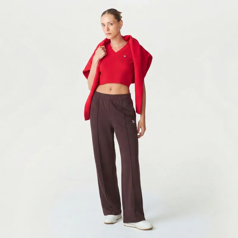 PANTALON FEMENINA FILA RETA F-BOX - CHOCOLATE - L