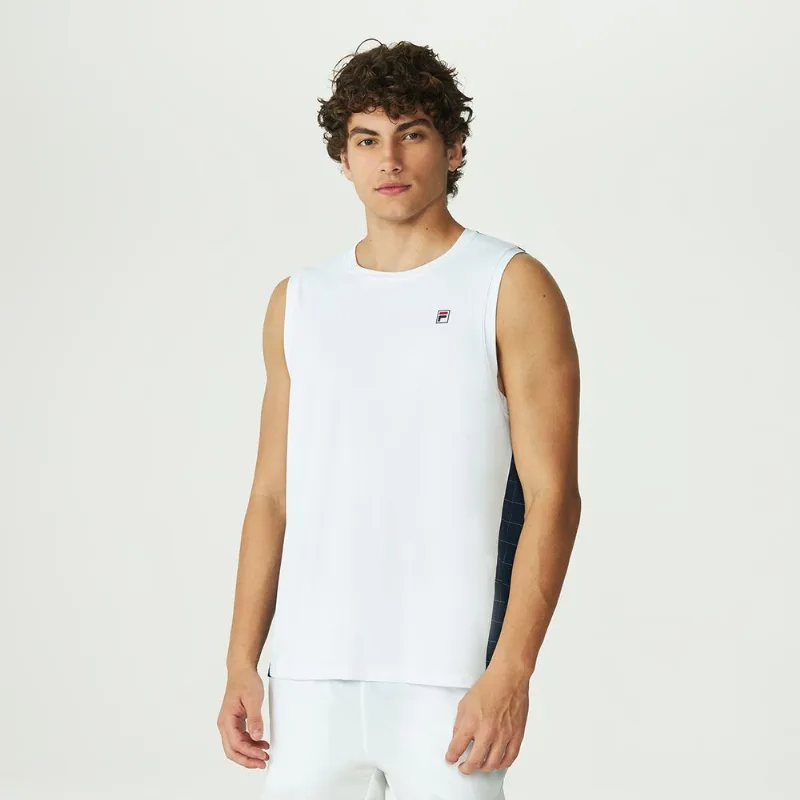 Camiseta Sem Manga Fila Grid Match Masculina M