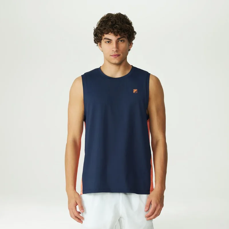Camiseta Sem Manga Fila Grid Match Masculina GG