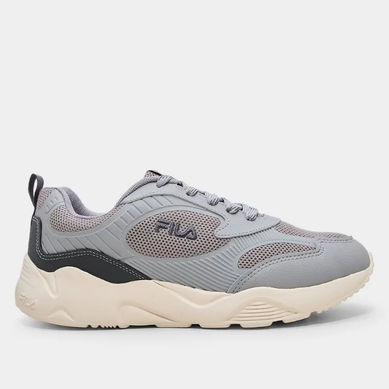 Tênis Fila Axion Masculino - Masculino - Cinza