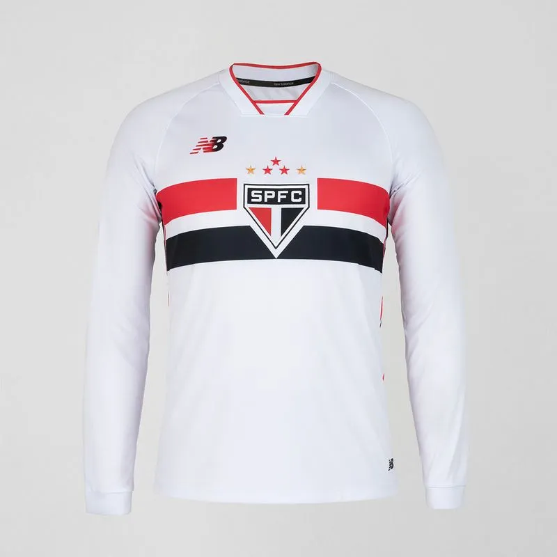 Camisa Manga Longa Home Spfc 2026 Masculina G