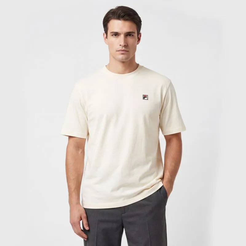 CAMISETA UNISEX FILA OVER COLOUR BLUR - BLANCO GARDENIA - XL