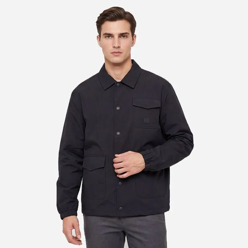 CAMPERA UNISEX FILA COACH JACKET - BLACK - XL